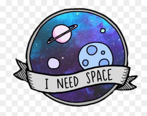 Transparent Space Clipart Black And