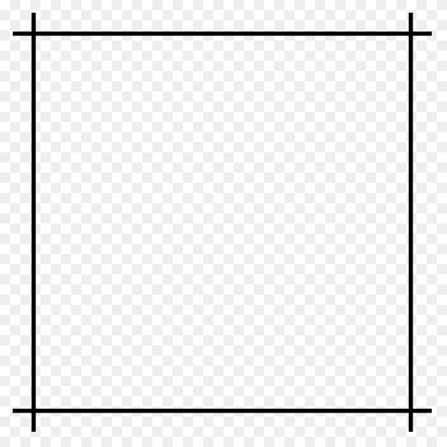 Free White Square Border Png - Square Border
