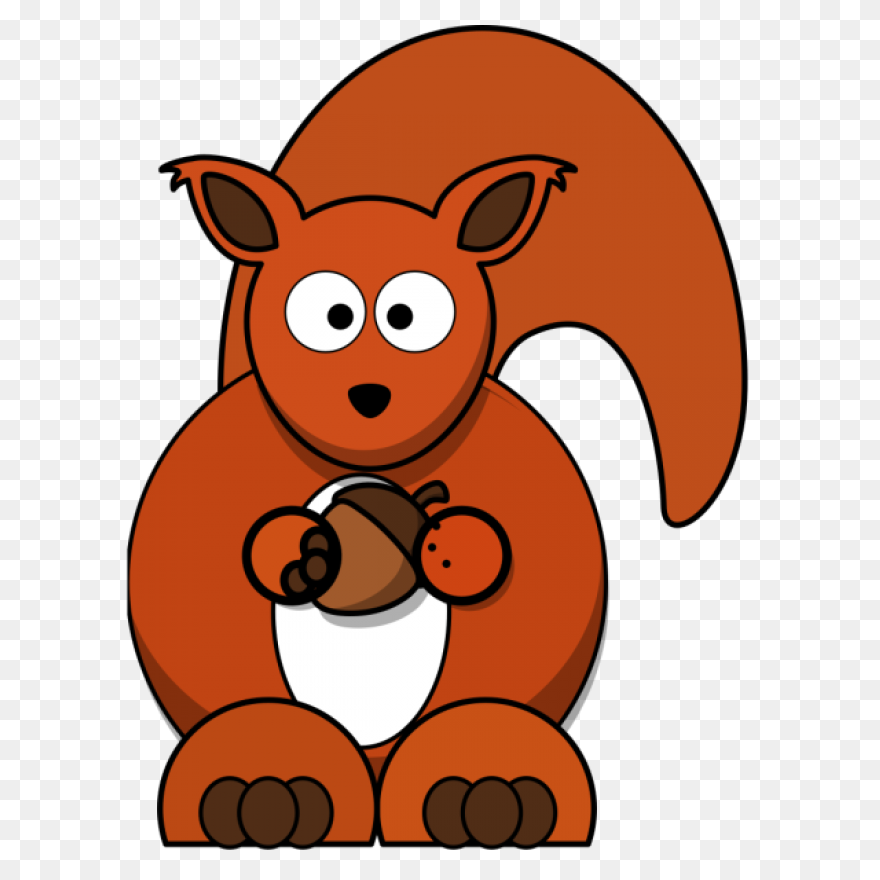 Cute Squirrel | Public Domain Vecto