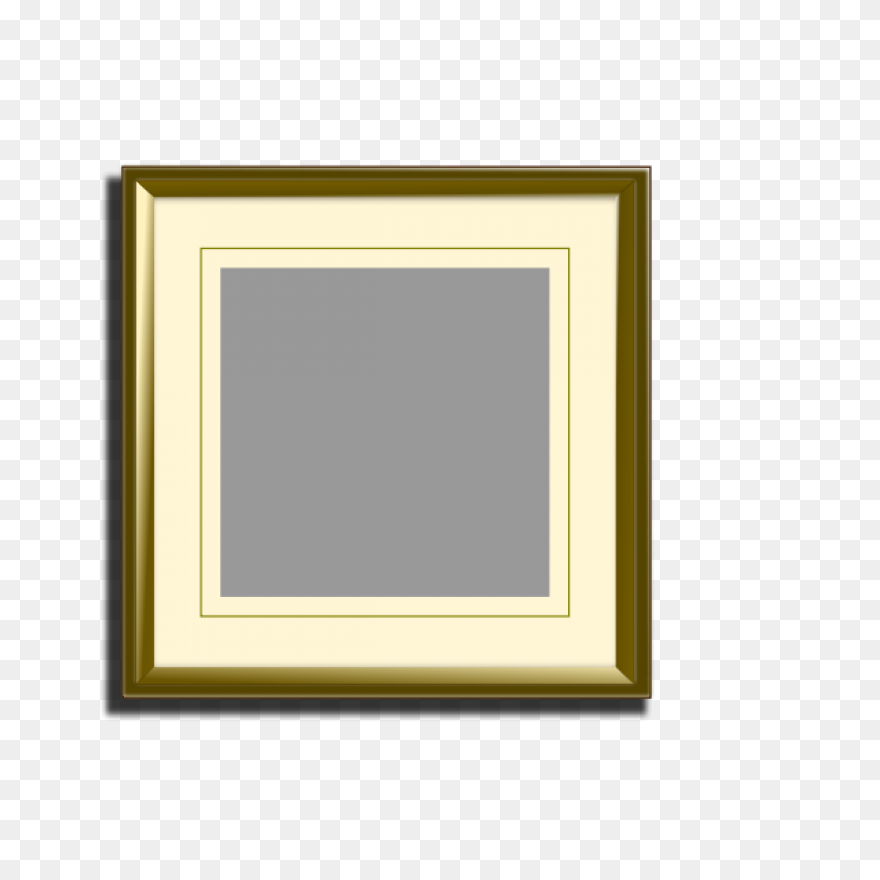 Gloss Transparent Black Frame Vecto