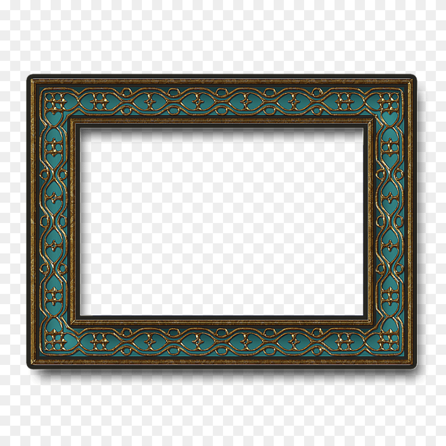 Gloss Transparent Black Frame Vecto