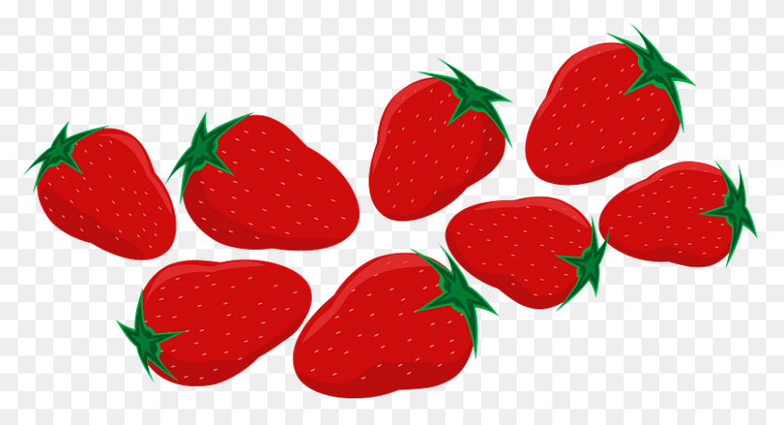 Strawberries Clipart Object - Png D