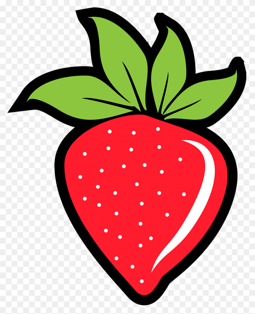 Strawberries Clipart Object - Png D