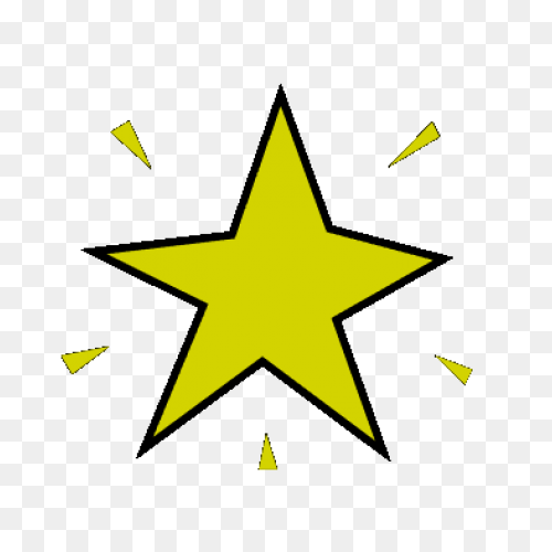 Free Photo Shine Glowing Star Shape
