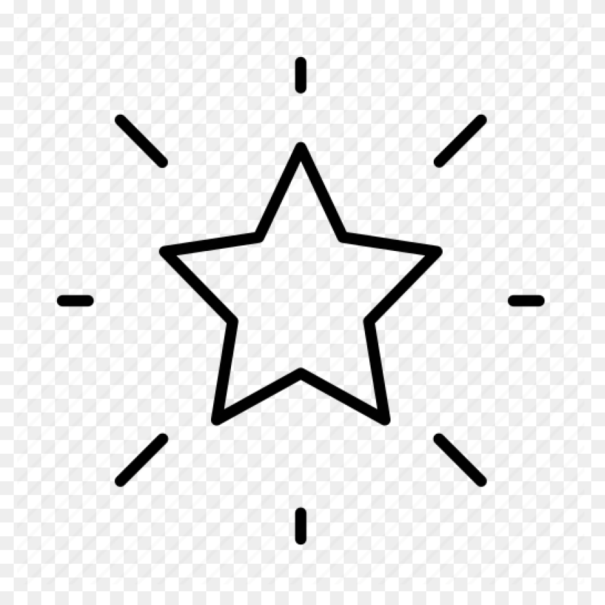Free Photo Shine Glowing Star Shape
