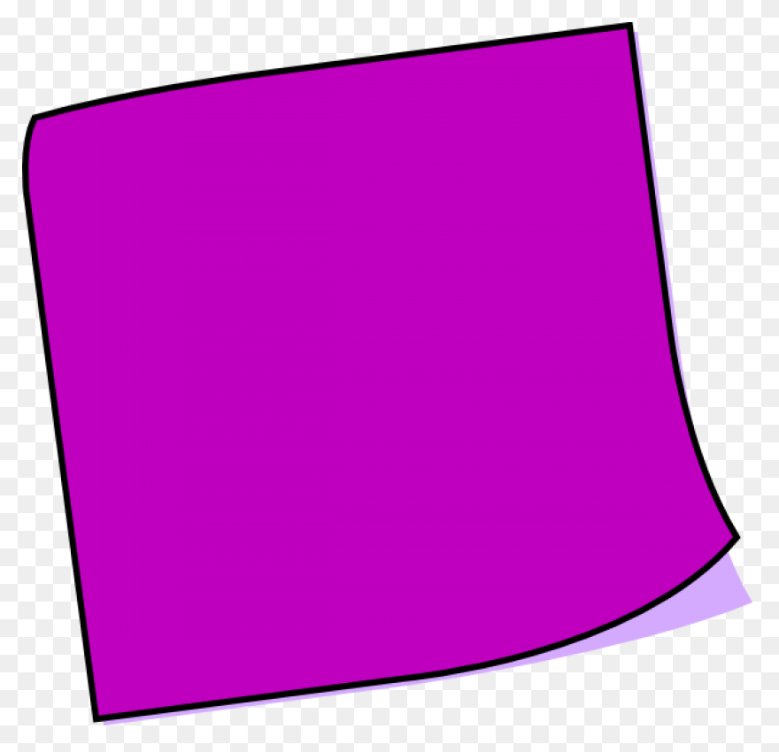 Post It Note Clipart N36 - Sticky Note