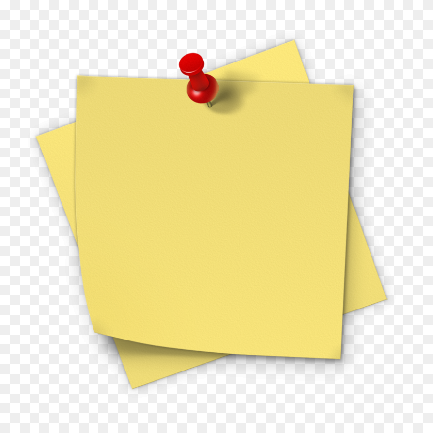 Yellow Sticky Notes Png Image | Yel