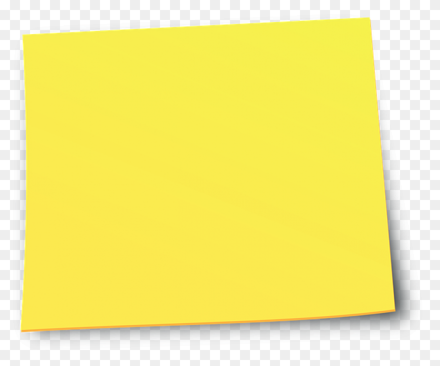 Yellow Sticky Notes Png Image - Sticky Note