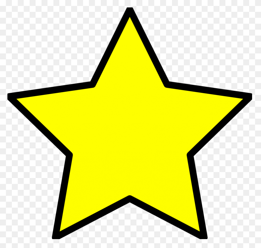 Red Shooting Star Clip Transparent 