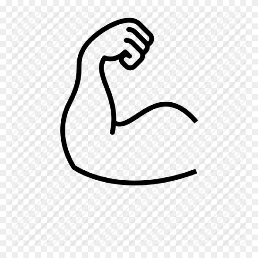 Strong Arm Flex Sticker By Gymaidlt