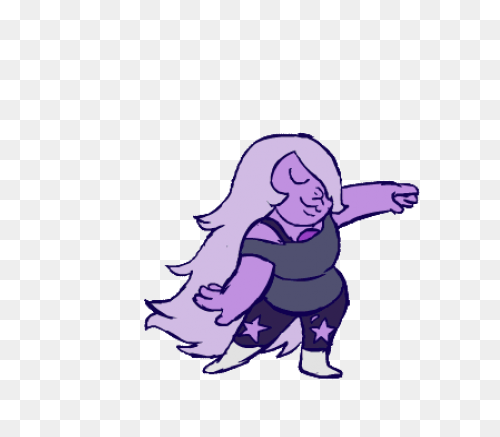Amethyst Running Transparent Png - 