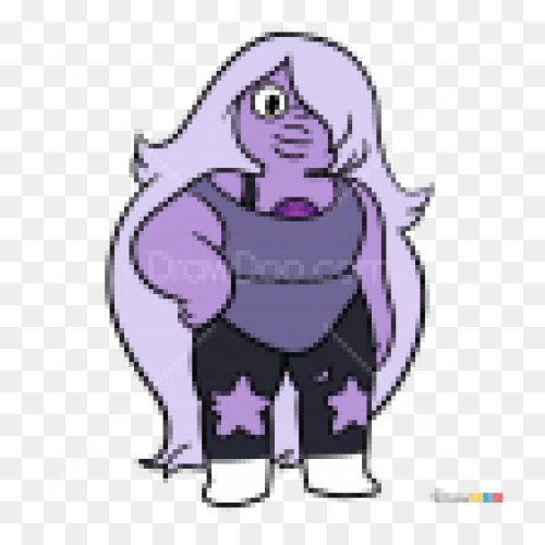 Amethyst Running Transparent Png - 
