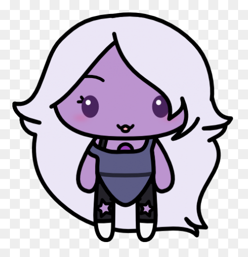Amethyst Running Transparent Png - 