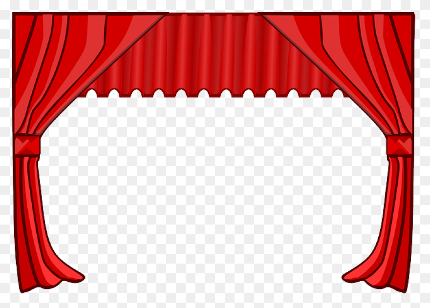 Cartoon, Curtain, Object, Performan
