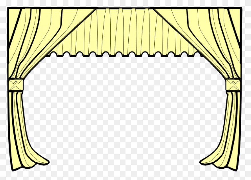 Cartoon, Curtain, Object, Performan