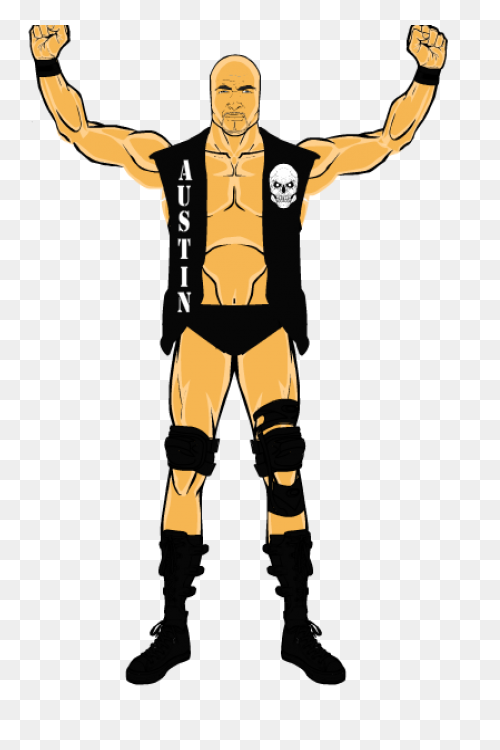 Double Stone Cold Stunner Clipart -
