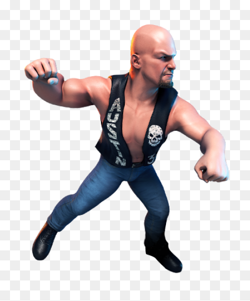 Double Stone Cold Stunner Clipart -