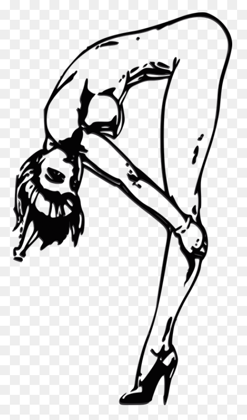 Dancer Stripper Sticker - Dancer St