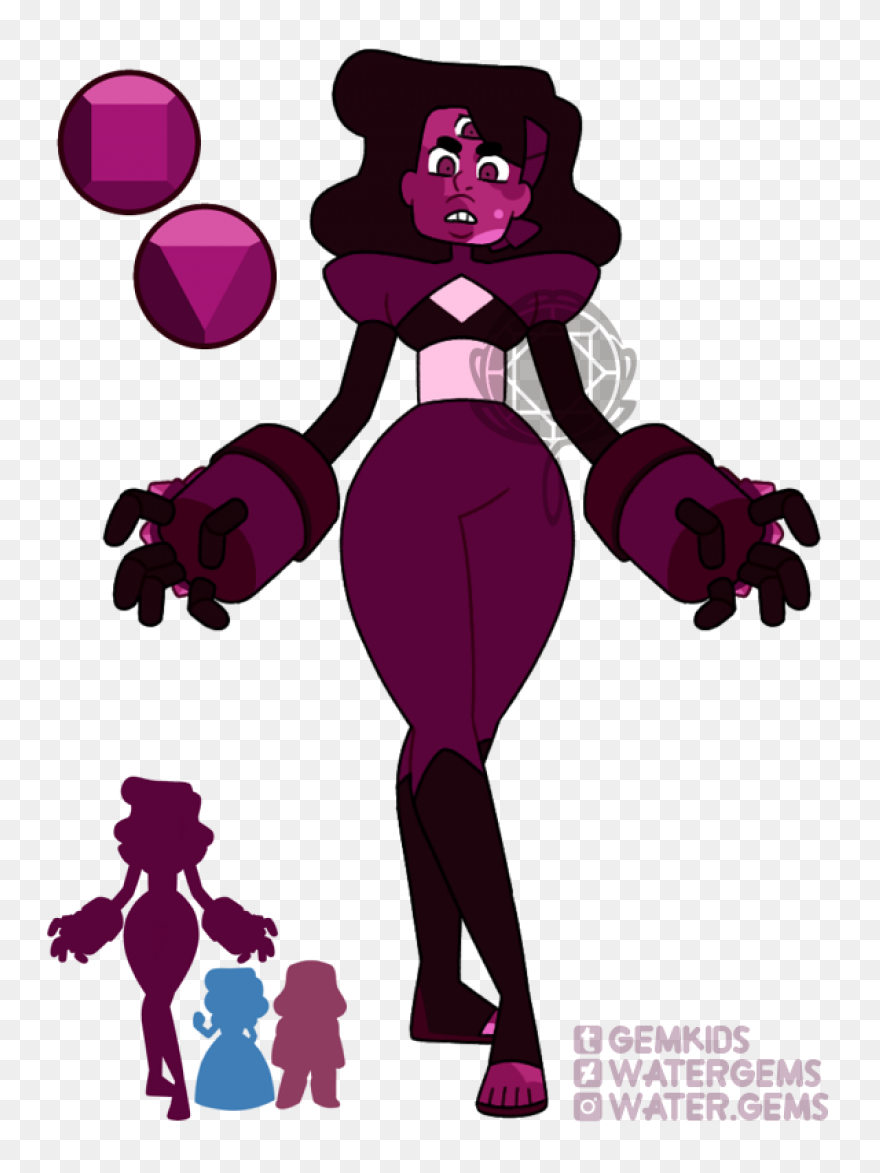 T-Shirt Steven Universe Garnet Desc
