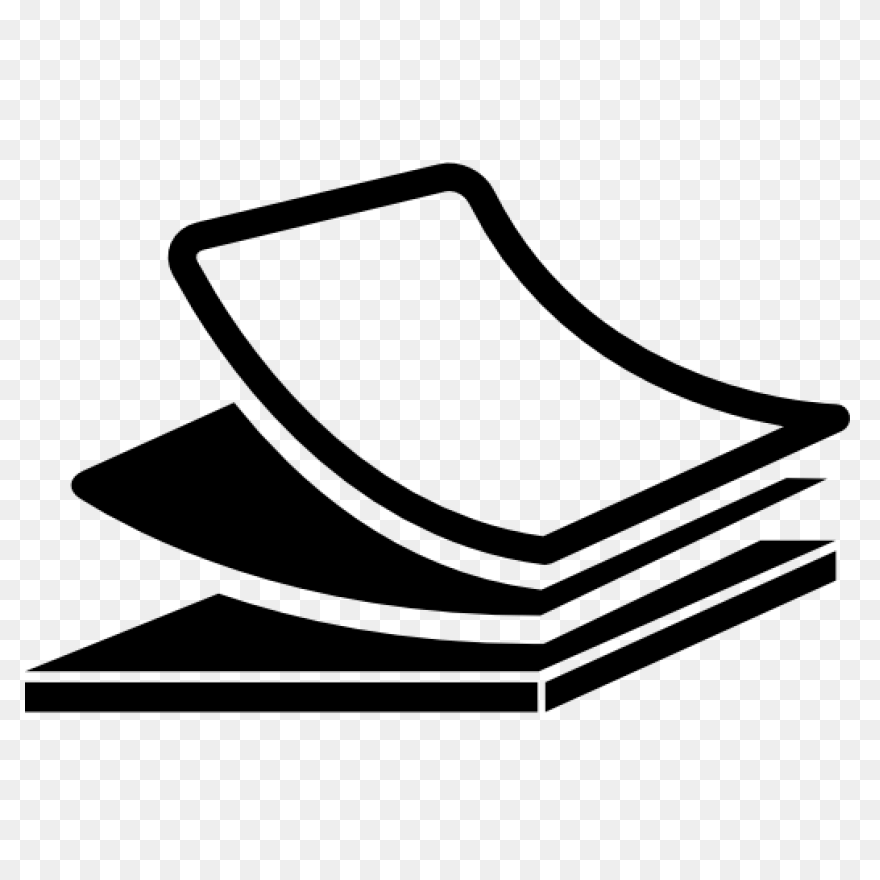 Free Icon | Stationery Stacked - Stack Of Papers