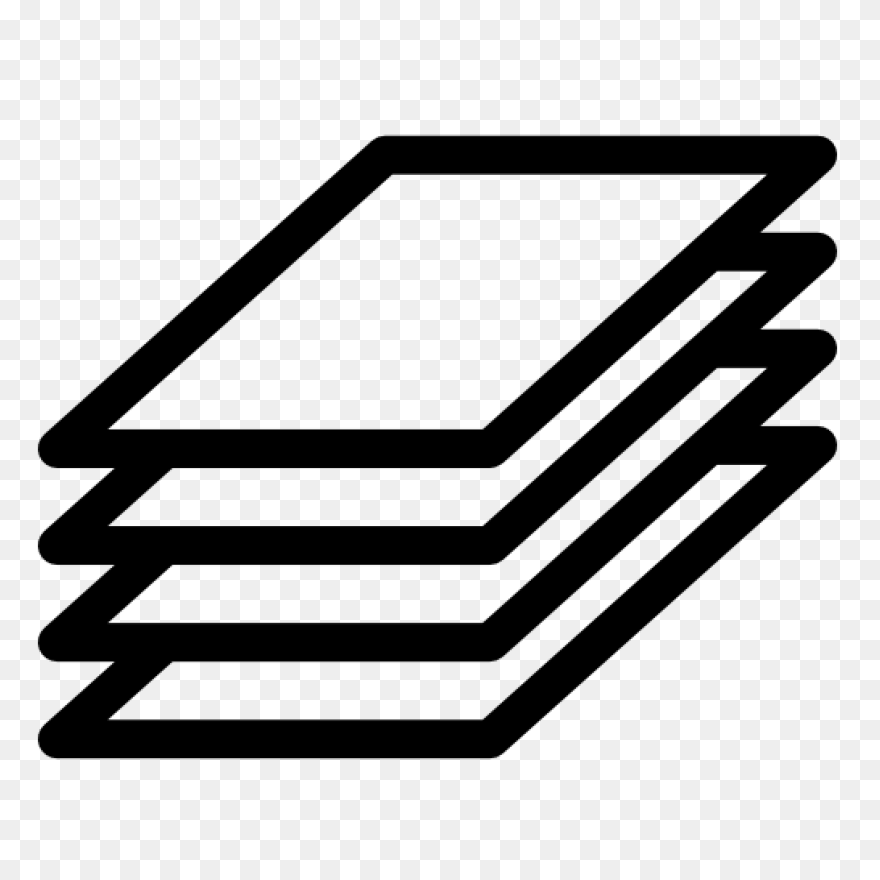 Free Icon | Stationery Stacked Pape