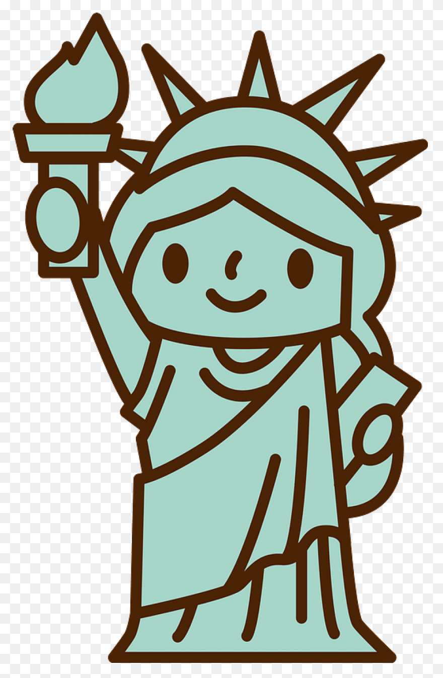 Statue Of Liberty Clipart. Free Dow