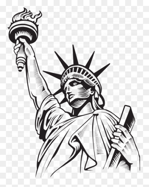 Free Statue Of Liberty Transparent,