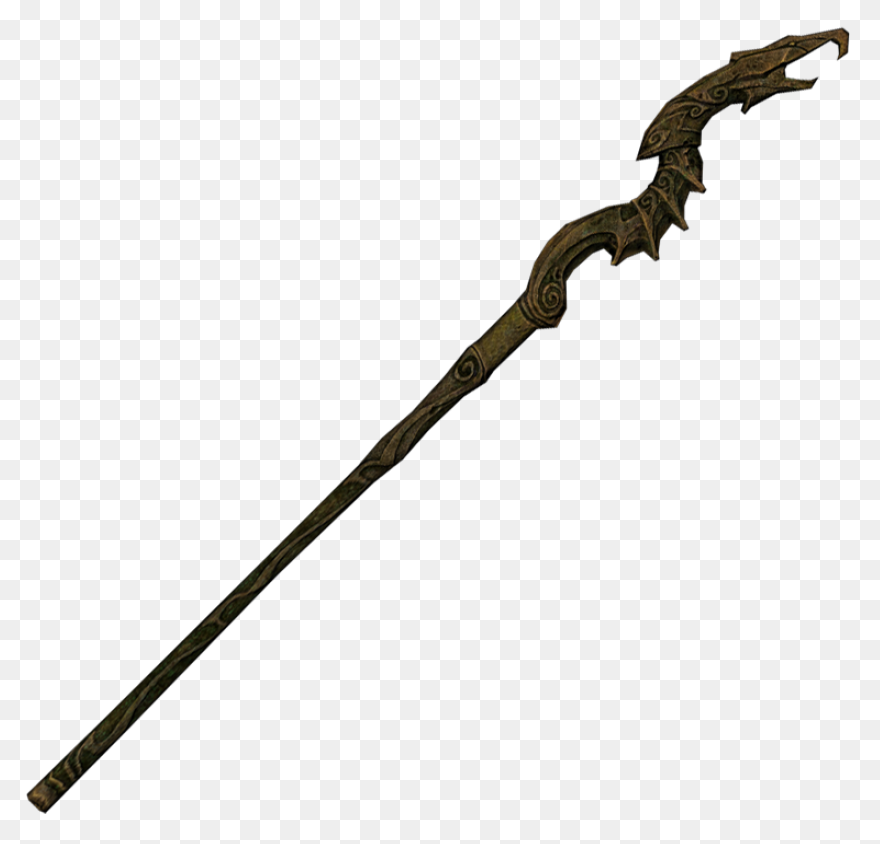 Staff Of Lightning Bolts Magical - Staff