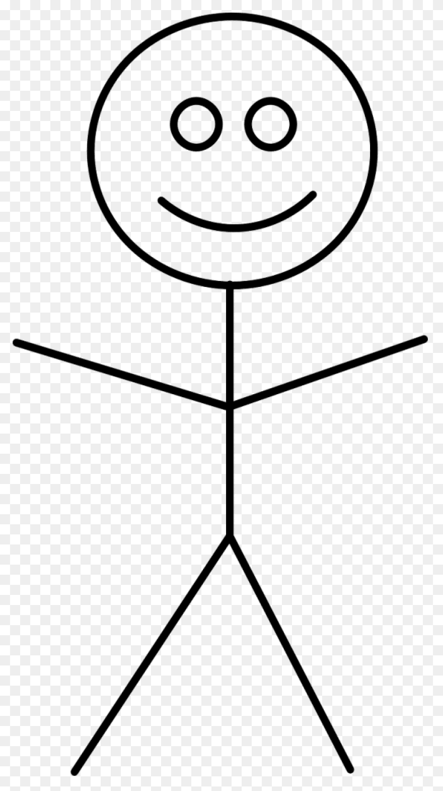 Drawing Stickman Matchstick Man Cli