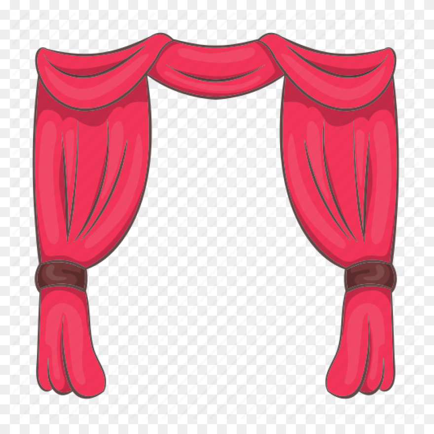 Black And White Theater Drapes And 