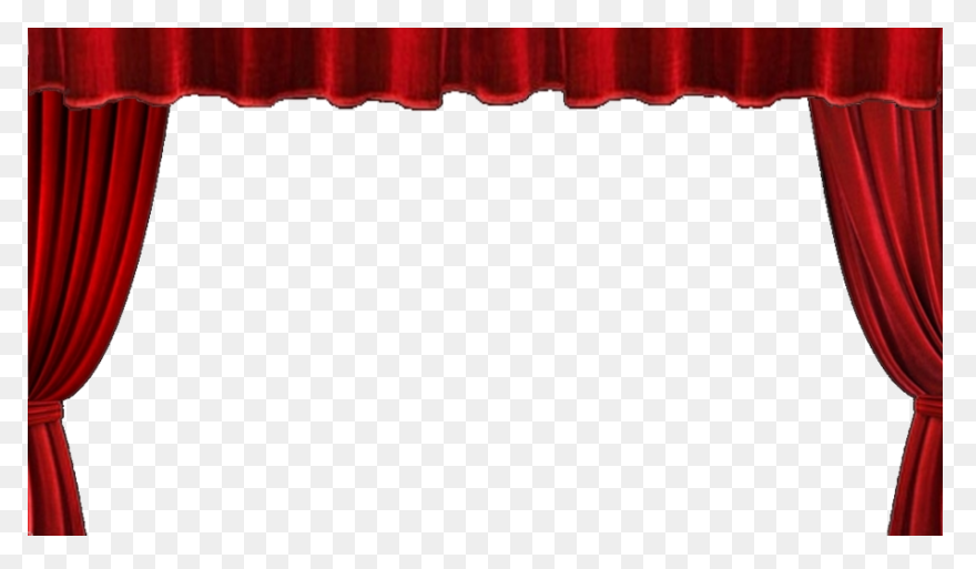 Black And White Theater Drapes And 