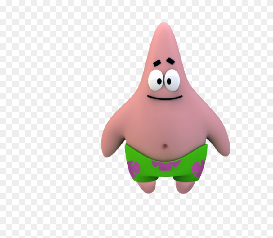 Picture - Patrick Star Shocked Clip