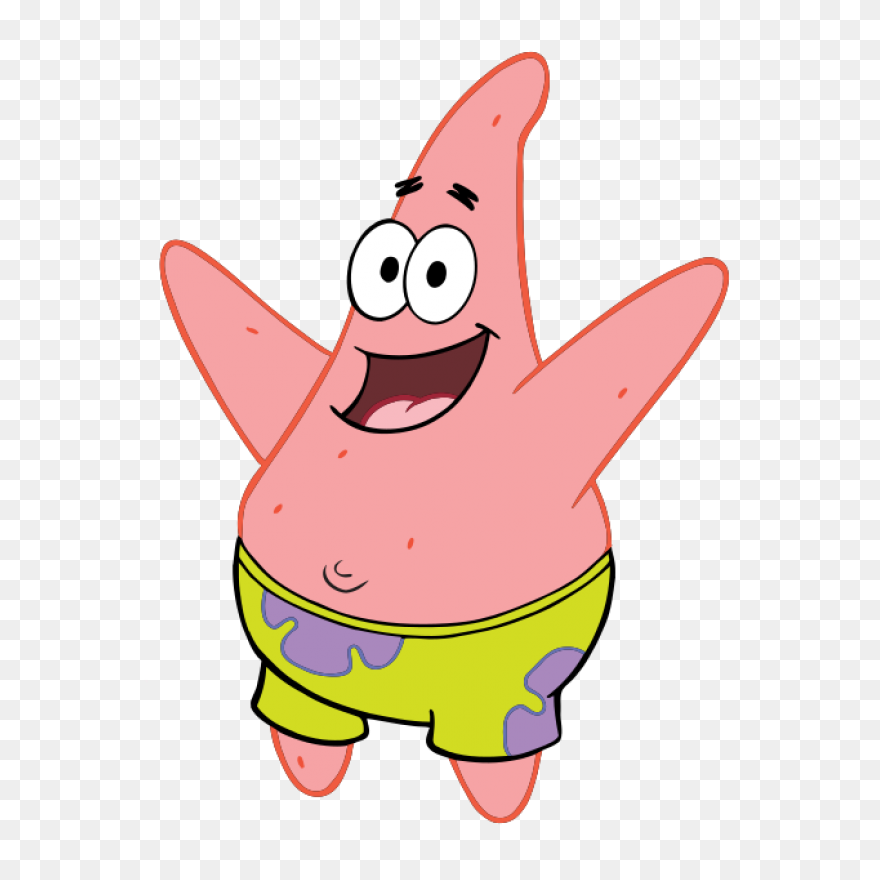 Picture - Patrick Star Shocked Clip