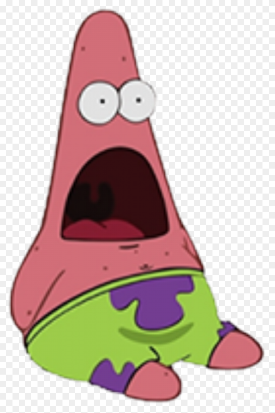Picture - Patrick Star Shocked Clip