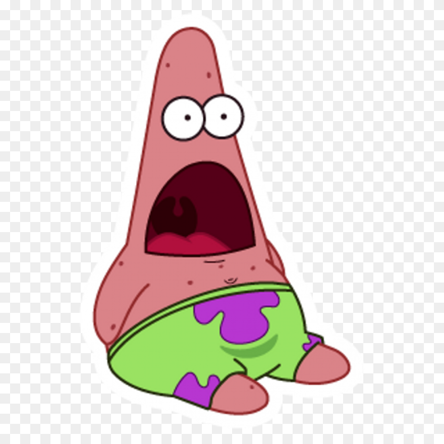 Surprised Patrick Sticker Mania - Surprised Patrick