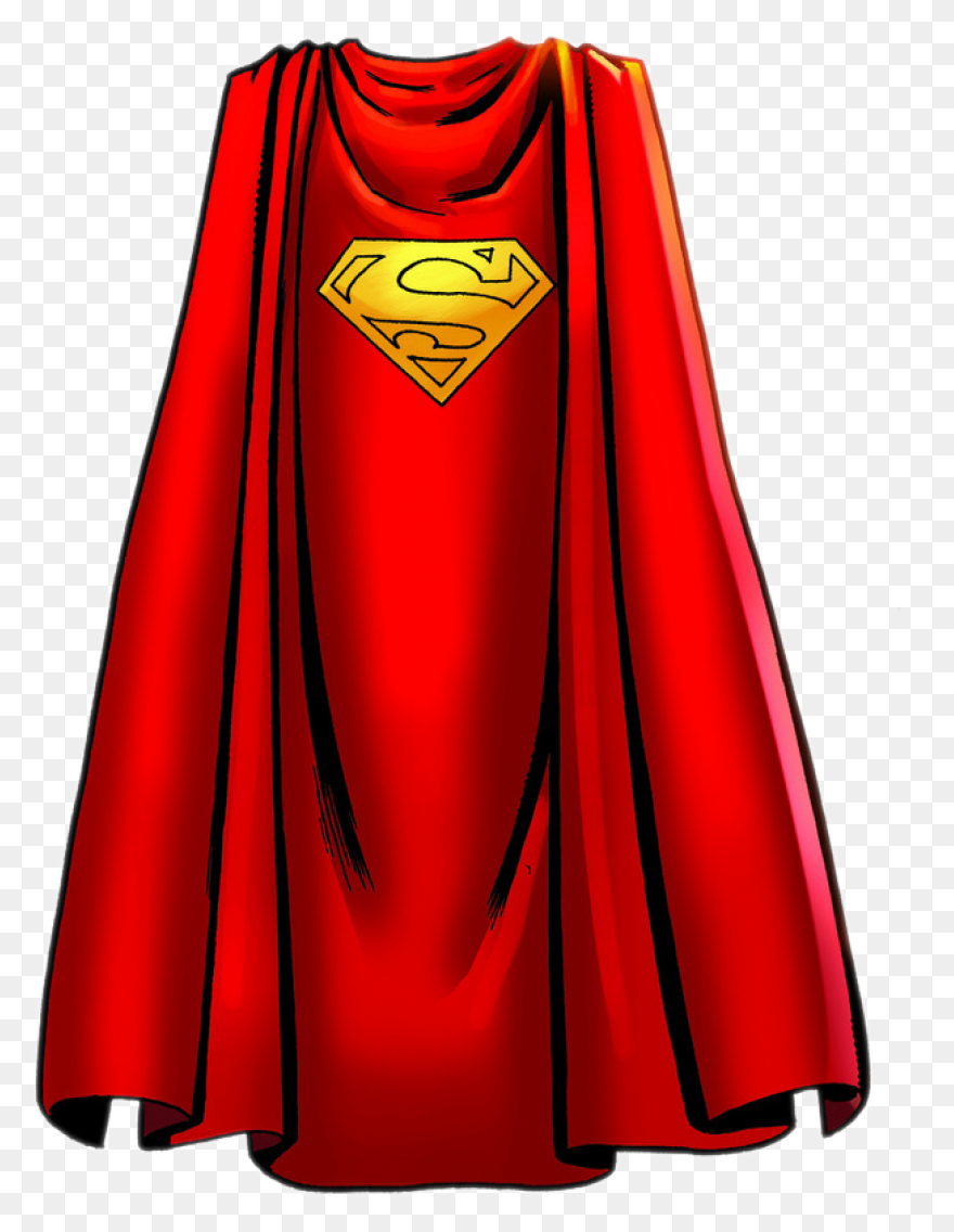 Superman Cape Clip Art - ClipartFla
