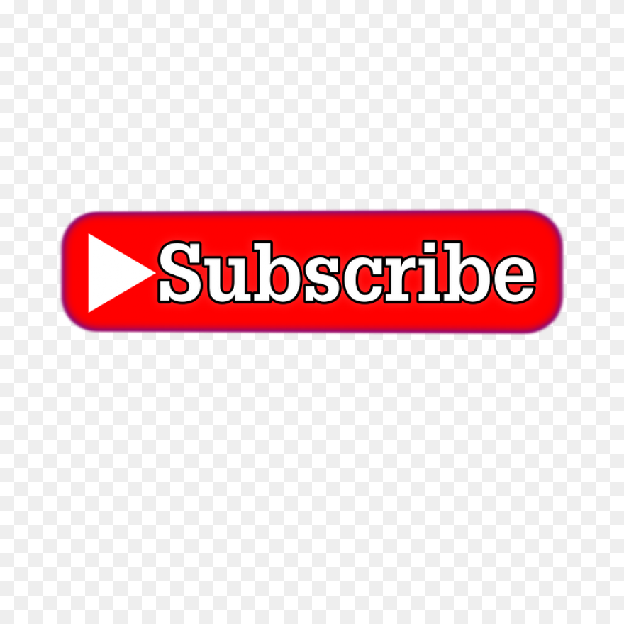 Subscribe Youtube Button Free Image - Subscribe Icon