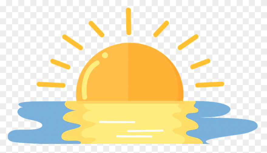 Bg Sunrise Clipart - Full Size Clip