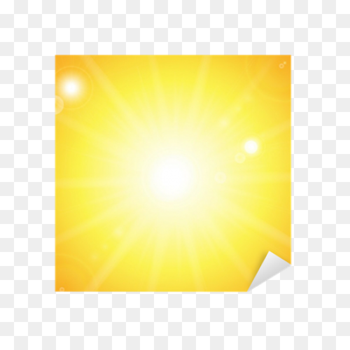 Sunbeams Red And Orange | Free PNG-
