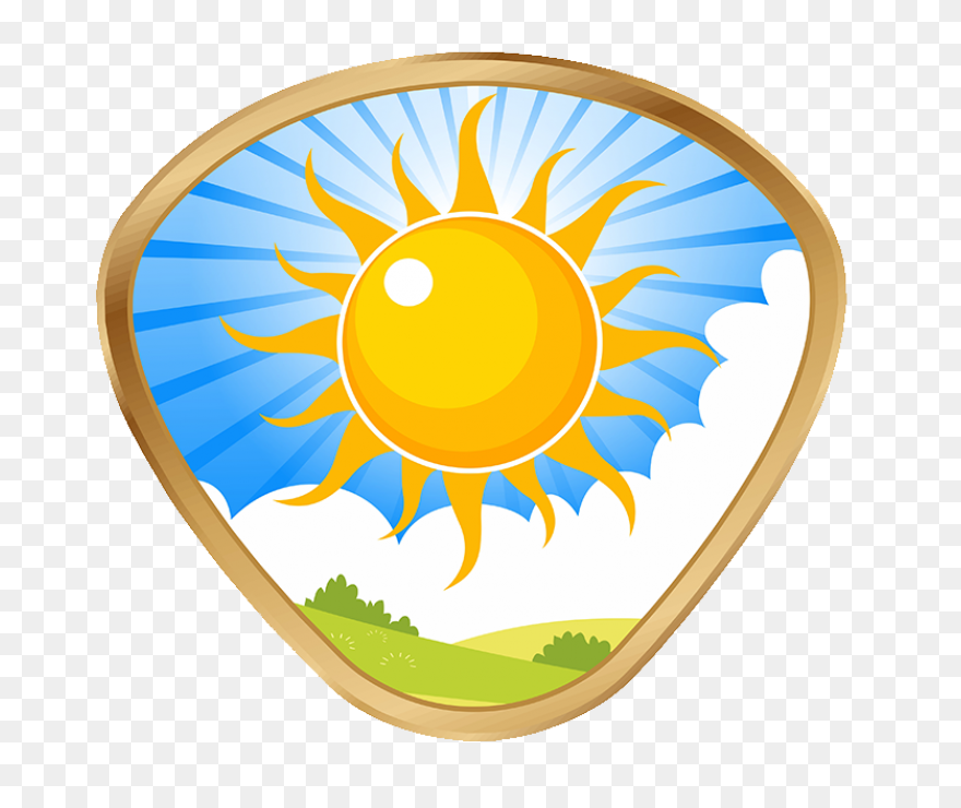 Sunbeams Red And Orange | Free PNG-