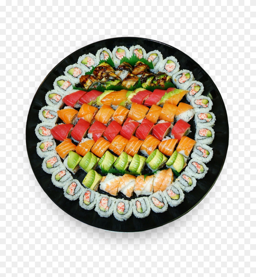 Sushi Roll Vector Clipart Asian Cui