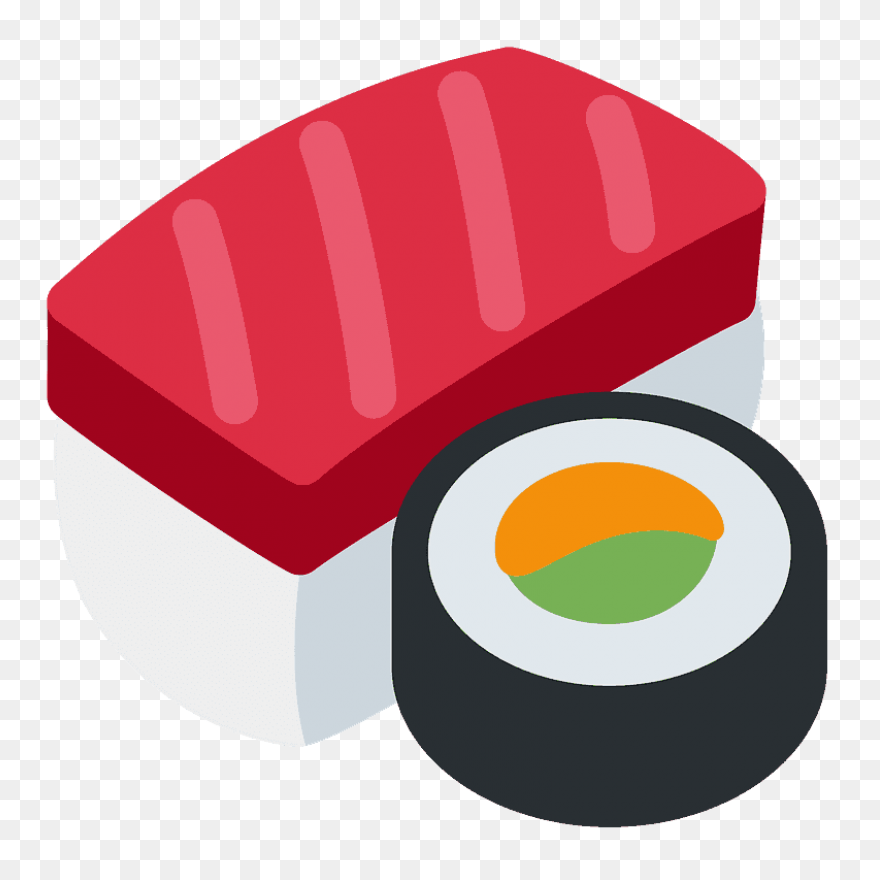 Sushi Roll Vector Clipart Asian Cui