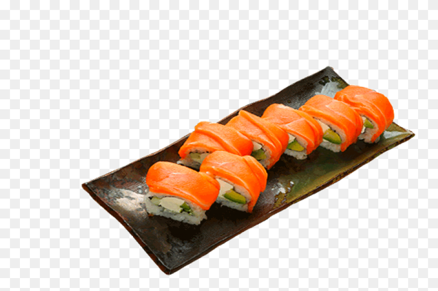 Sushi Roll Vector Clipart Asian Cui