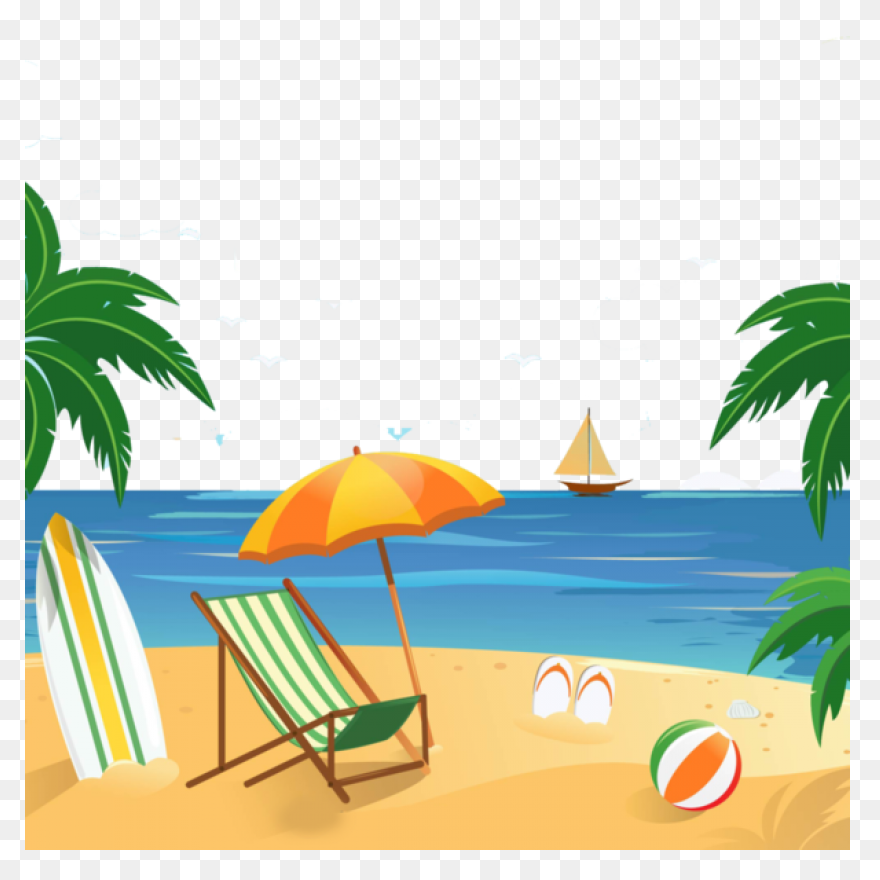 Wine Vacation Caribbean Summer Clipart - Summer