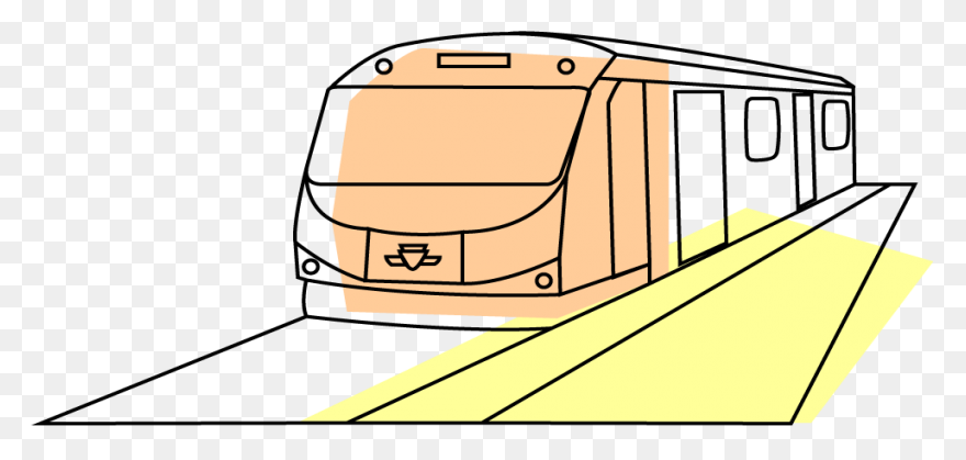 Subway Train Royalty Free Vector Cl