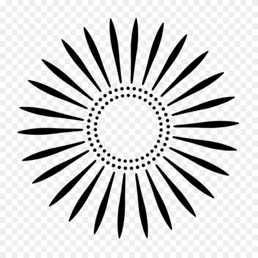 Sunburst Burst Rainbow - Free Image