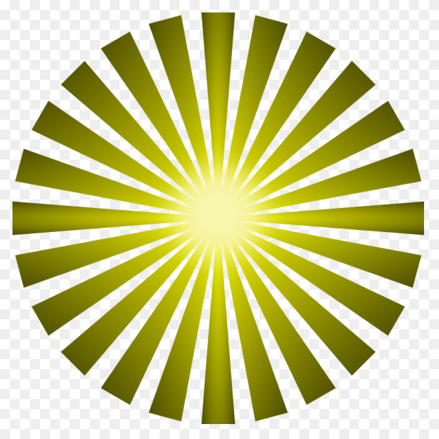 Sunburst Burst Rainbow - Free Image