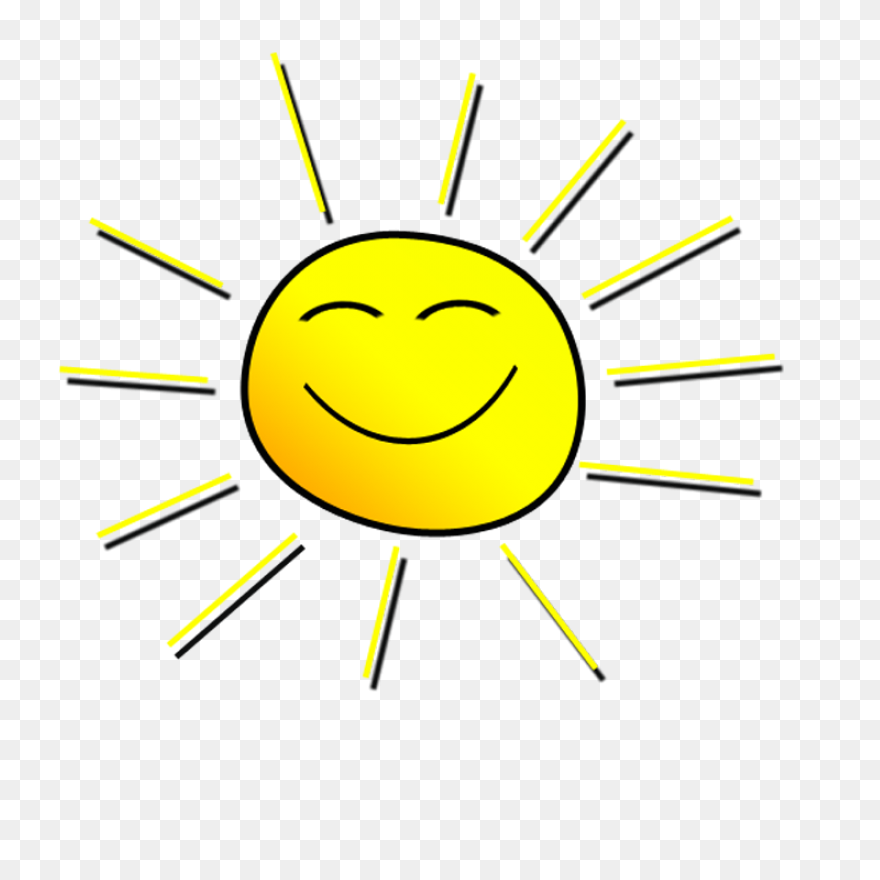 Happy Sunshine Clipart - Clipart Be