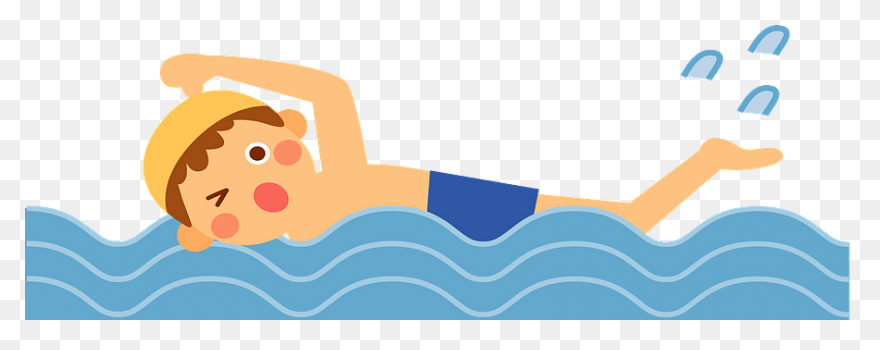 Swimmer Swimming Clip Art Mond Visu