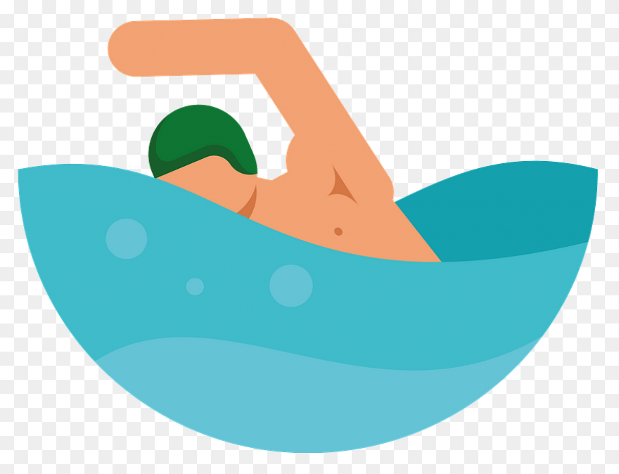 Swimmer Swimming Clip Art Mond Visu